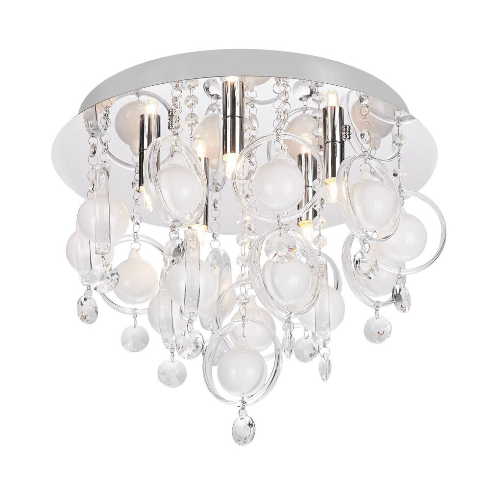 003064-016650.jpg ZUMA LINE CEILING LAMP GRESSA 19031-M 5XG9 CHROME - Image 1