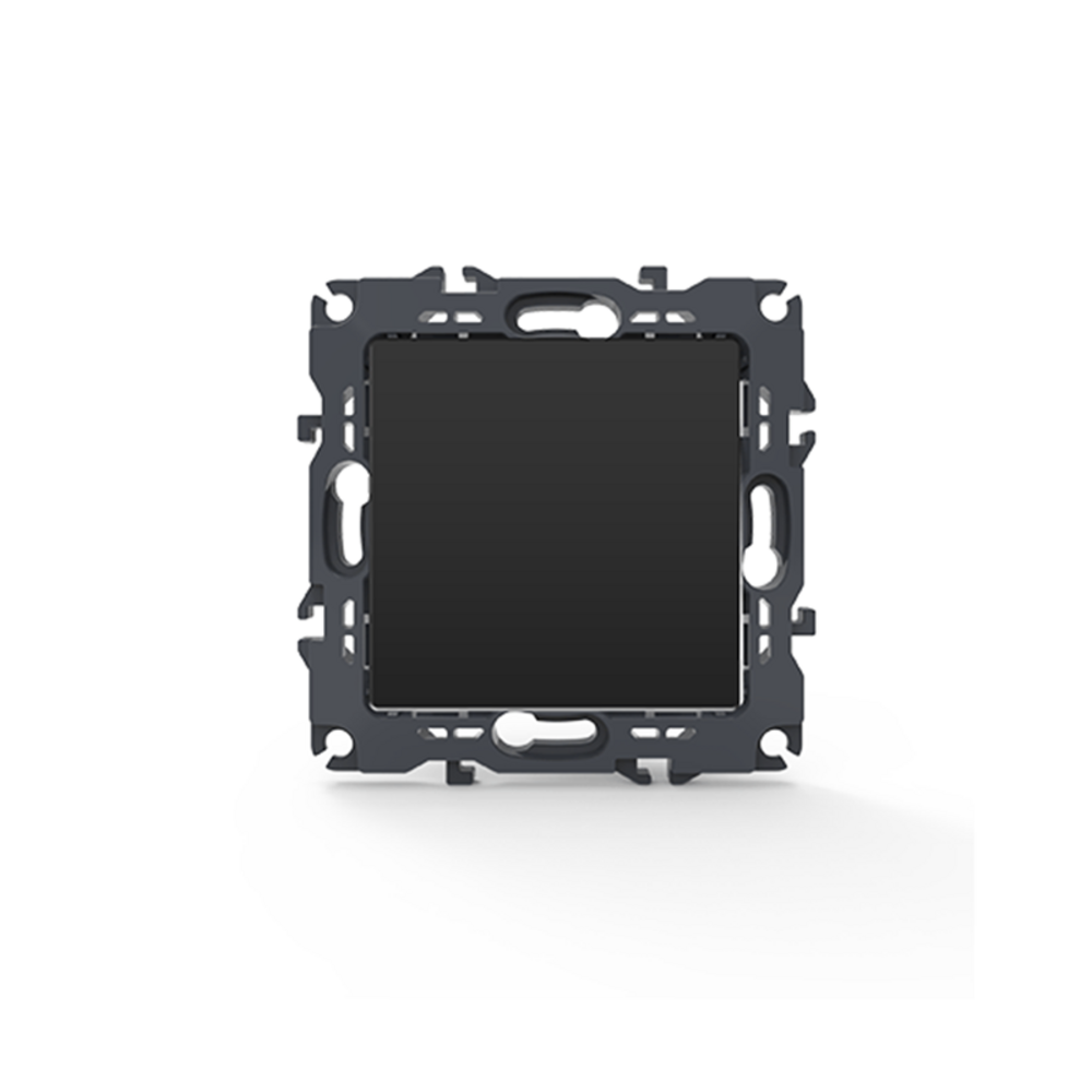 1000110105.png PRIME ΔΙΑΚΟΠΤΗΣ ΑΛΕΡΕΤΟΥΡ ΜΕ ΚΛΙΠ 1P 10AX 250VAC IP20 MAT ΑΝΘΡΑΚΙ - Image 1