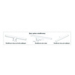 InLight Επιτοίχιο φωτιστικό LED 10W 4000K από πλαστικό σε χρώμιο απόχρωση D:40cm (1043-Β) - Image 2