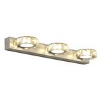 ΑΠΛΙΚΑ ΤΟΙΧΟΥ  LED 9W 4000Κ ΟΒΑΛ 3Φ 460X50X116 ΝΙΚΕΛ ARTE ILLUMINA