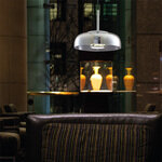 ΦΩΤΙΣΤΙΚΟ ΚΡΕΜΑΣΤΟ ΑΛΟΥΜΙΝΙΟ ΜΟΝΟΦΩΤΟ LED 5W Φ23ΧH8CM 3CCT ΣΚΟΥΡΟ ΓΚΡΙ ARTE ILLUMINA SATURN - Image 2