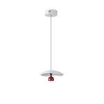 ΦΩΤΙΣΤΙΚΟ ΚΡΕΜΑΣΤΟ ΑΛΟΥΜΙΝΙO LED 8W 3000Κ 400Lm Φ230mm KOKKINO ARTE ILLUMINA ENIGMA - Image 2