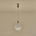 ΦΩΤΙΣΤΙΚΟ ΜΕΤΑΛΛΟ ΜΟΝΟΦΩΤΟ ΟΒΑΛ LED 6,3W 3000K 648Lm Φ250x1630mm AΣΗΜΙ ARTE ILLUMINA PERFORATO - Image 3