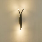 ΑΠΛΙΚΑ TOIXOY ΑΛΟΥΜΙΝΙΟΥ LED 10W 3000K 1000Lm 400X75mm ΜΑΥΡΟ ARTE ILLUMINA CASCADE - Image 3