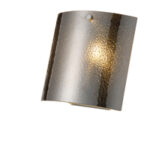 ΑΠΛΙΚΑ ΤΟΙΧΟΥ ΜΕΤΑΛΛΟ-ΓΥΑΛΙ 1XE14 ΜΑΧ 15W 75X170X180mm ΜΑΥΡΟ ARTE ILLUMINA FOLIA - Image 4
