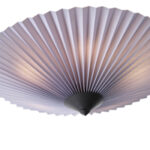ΠΛΑΦΟΝΙΕΡΑ ΥΦΑΣΜΑ 5XE14 ΜΑΧ 15W Φ450H170mm  ΓΚΡI ARTE ILLUMINA FLOAT - Image 4