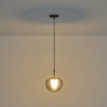 ΦΩΤΙΣΤΙΚΟ ΚΡΕΜΑΣΤΟ ΓΥΑΛΙ G9 MAX 25W 200X1240mm SMOKY ARTE ILLUMINA FIME - Image 3
