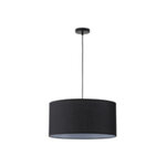 ΦΩΤΙΣΤΙΚΟ ΚΡΕΜΑΣΤΟ ΥΦΑΣΜΑ 1XΕ27 MAX 15W Φ530Χ260mm  ΜΑΥΡΟ ARTE ILLUMINA SOHO - Image 2