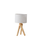 ΦΩΤΙΣΤΙΚΟ ΕΠΙΤΡΑΠΕΖΙΟ ΞΥΛΟ 1XE27 MAX 40W28Χ20 ARTE ILLUMINA MADERA - Image 2