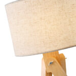ΦΩΤΙΣΤΙΚΟ ΕΠΙΤΡΑΠΕΖΙΟ ΞΥΛΟ 1XE27 MAX 40W28Χ20 ARTE ILLUMINA MADERA - Image 4