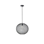 ΦΩΤΙΣΤΙΚΟ ΚΡΕΜΑΣΤΟ ΜΕΤΑΛΛΟ 1XE27  MAX 15W 250X250X1280mm ΜΑΥΡΟ ARTE ILLUMINA OGGI - Image 2