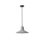 ΦΩΤΙΣΤΙΚΟ ΚΡΕΜΑΣΤΟ  ΤΣΙΜΕΝΤΟ 1XE27 MAX 15W 320X320X160mm ΓΚΡΙ ARTE ILLUMINA PLASTER SERIES - Image 2