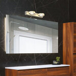 ΑΠΛΙΚΑ ΤΟΙΧΟΥ  LED 6W 4000Κ ΟΒΑΛ 2Φ 320X50X116 ΝΙΚΕΛ ARTE ILLUMINA - Image 2