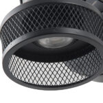 ΣΠΟΤ ΟΡΟΦΗΣ ΜΕ ΔΙΧΤΥ GU10  165X100X152mm ΜΑΥΡΟ ARTE ILLUMINA - Image 4