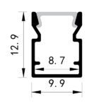 ΠΡΟΦΙΛ ΕΞΩΤΕΡΙΚΟ 2000*9,9*12.9 45° PLUS - Image 3