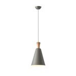ΦΩΤΙΣΤΙΚΟ ΚΡΕΜΑΣΤΟ ΜΕΤΑΛΛΟ 1XΕ27 MAX15W 200X1380mm ΓΚΡΙ ARTE ILLUMINA SIMPLO