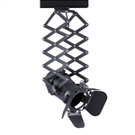 TRACK LIGHT No243 BLACK 4WIRE PAR30 E27