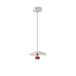 ΦΩΤΙΣΤΙΚΟ ΚΡΕΜΑΣΤΟ ΑΛΟΥΜΙΝΙO LED 8W 3000Κ 400Lm Φ230mm KOKKINO ARTE ILLUMINA ENIGMA