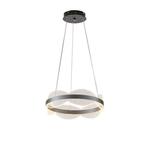 ΦΩΤΙΣΤΙΚΟ ΚΡΕΜΑΣΤΟ ΑΚΡΥΛΙΚΟ ΣΤΡΟΓΓΥΛΟ LED 48W Φ450mm 3000K 4320Lm ΑΣΗΜΙ ARTE ILLUMINA TORINO