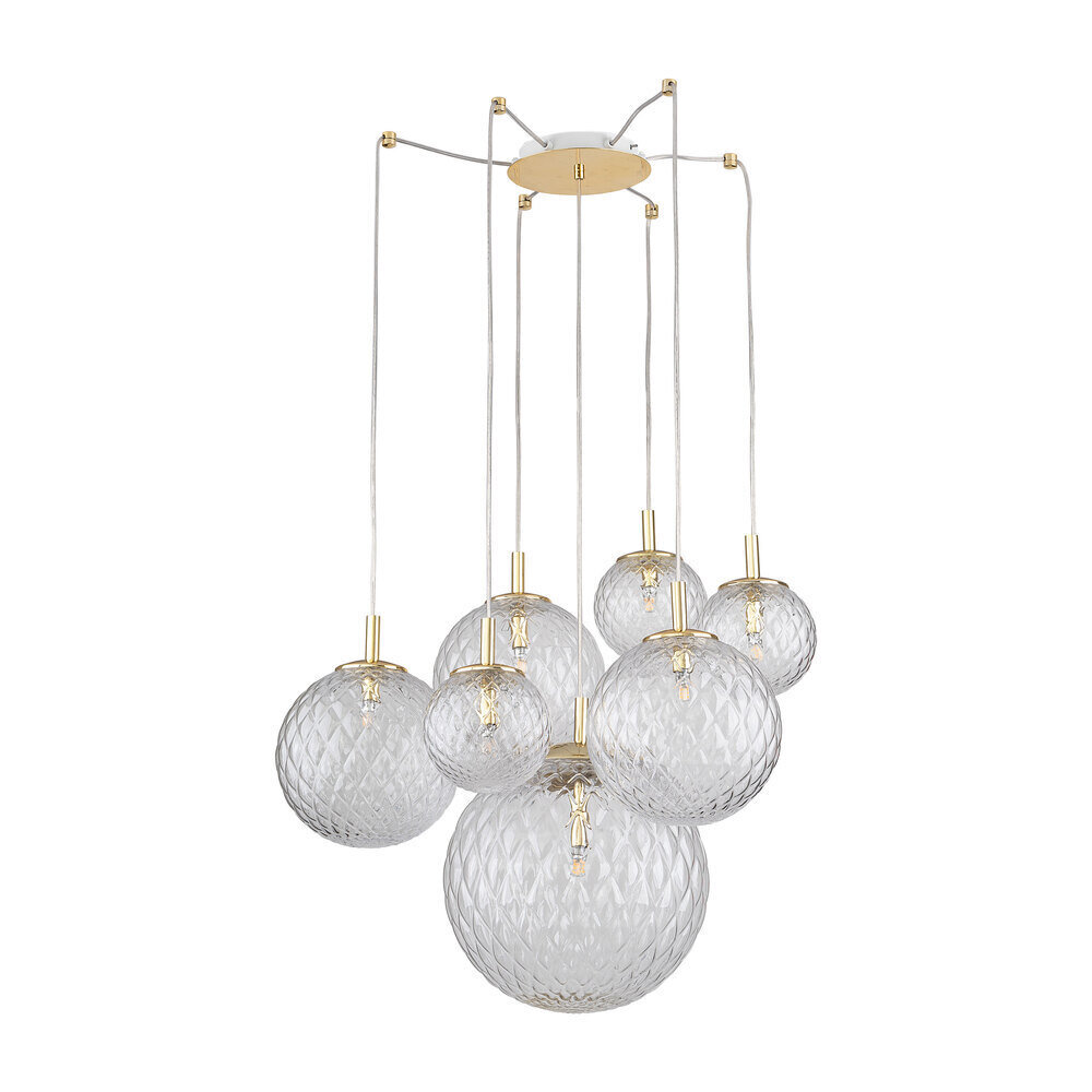 4608.jpg TK LIGHTING CHANDELIER CADIX 4608 7XG9 GOLD - Image 1
