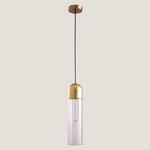 ΦΩΤΙΣΤΙΚΟ ΚΡΕΜΑΣΤΟ Φ10X40 1XE14 MAX 7W ΔΙΑΦΑΝΟ-ΧΡΥΣΟ ARTE ILLUMINA CALLIOPE