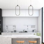 InLight Κρεμαστό φωτιστικό LED 14W 3000K σε μαύρη απόχρωση D:17cm (6058-BL) - Image 3