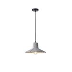 ΦΩΤΙΣΤΙΚΟ ΚΡΕΜΑΣΤΟ  ΤΣΙΜΕΝΤΟ 1XE27 MAX 15W 320X320X160mm ΓΚΡΙ ARTE ILLUMINA PLASTER SERIES