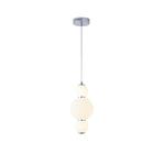 ΦΩΤΙΣΤΙΚΟ ΚΡΕΜΑΣΤΟ ΑΛΟΥΜΙΝΙΟ 12,6W 3000Κ 1440Lm Φ175x1940mm ΛΕΥΚΟ ARTE ILLUMINA BLOSSOM