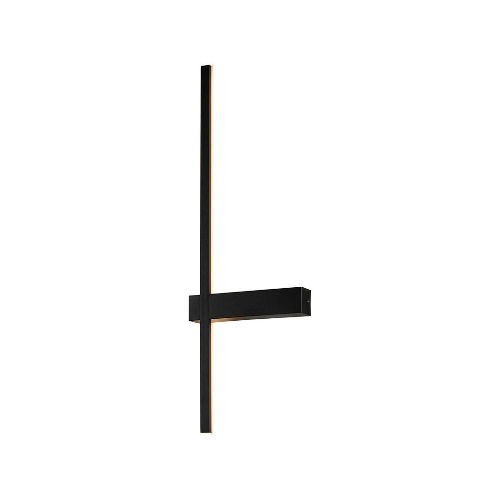 955VERONA940BL.jpg VERONA LED WALL LAMP 9W 4000K 600MM, BLACK - Image 1