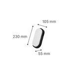 it-Lighting Echo LED 15W 3CCT Outdoor Wall Lamp White D:23cmx10.5cm (80202920) - Image 2