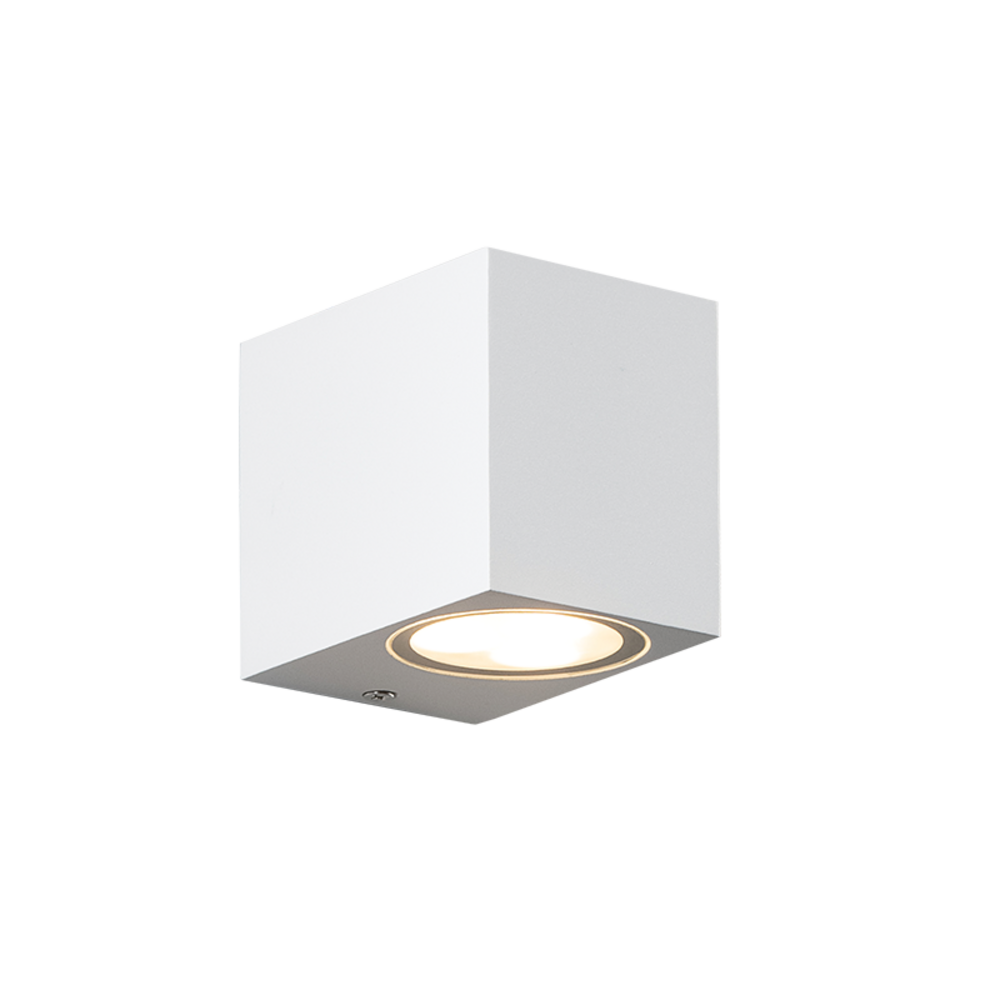LG2203GU10W.png GU10 WALL LUMINAIRE 230V AC MATT WHITE IP65 MAX.35W - Image 1