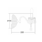 ΑΠΛΙΚΑ ΔΙΑΦΑΝΗΣ ΑΚΡΥΛΙΚΗ 1X40W E14 PEGASUS - Image 2