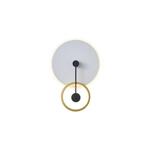 ΦΩΤΙΣΤΙΚΟ TOIXOY ΜΕΤΑΛΛΟ LED 15W 3000K 1000Lm 280x400x70mm ΧΡΥΣΟ ARTE ILLUMINA EUTERPE