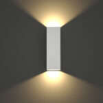 it-Lighting Lanier LED 5W 3000K Outdoor Up-Down Adjustable Wall Lamp White D:12cmx4.1cm (80201021) - Image 3