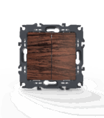 PRIME ΔΙΑΚΟΠΤΗΣ ΚΟΜΜΥΤΑΤΕΡ ΜΕ ΚΛΙΠ 1+1P 10AX 250VAC IP20 ΞΥΛΟ - Image 2