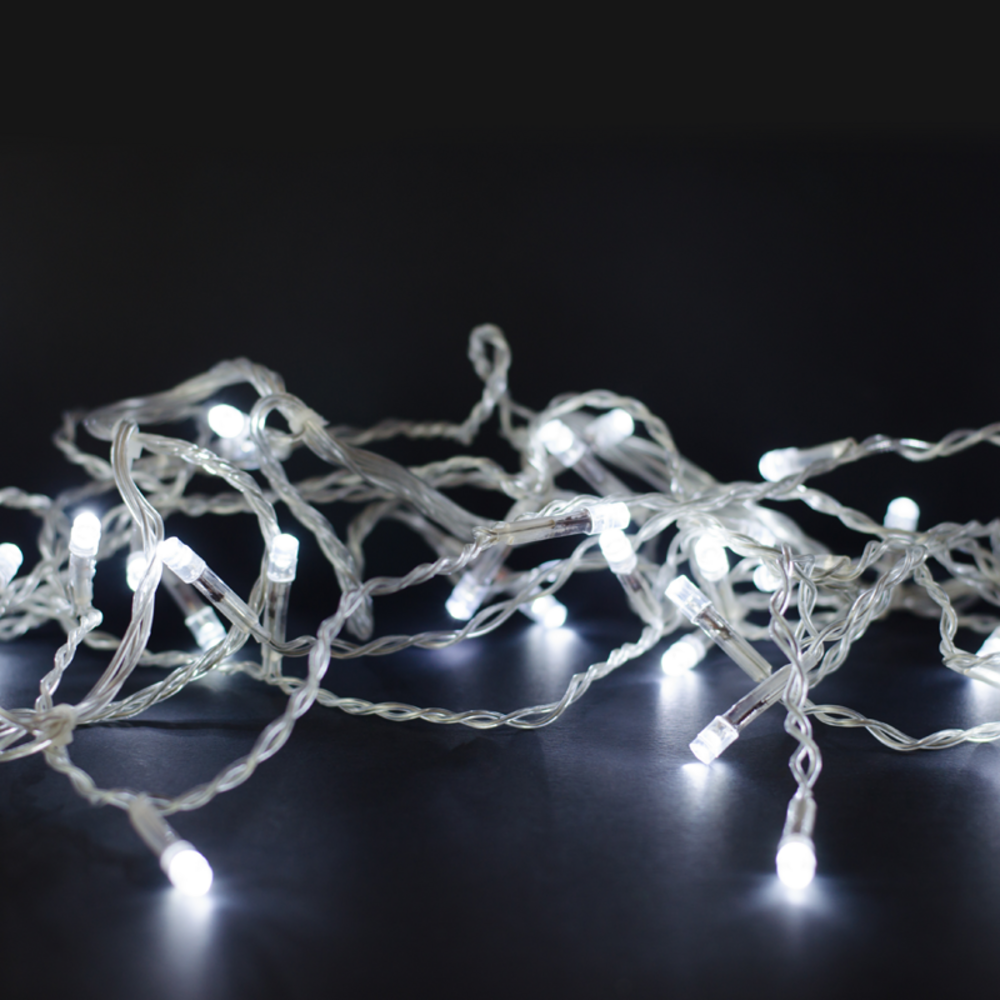 100WE44TC.png 100 LED ΛΑΜΠ ΣΕ ΣΕΙΡΑ 5cm ΨΥΧΡΟ ΛΕΥΚΟ ΑΝΤΑΠΤ 31VDC & ΕΠΕΚΤ MAX 6ΣΕΤ IP44 5m ΔΙΑΦΑΝΟ ΚΑΛΩΔ - Image 1