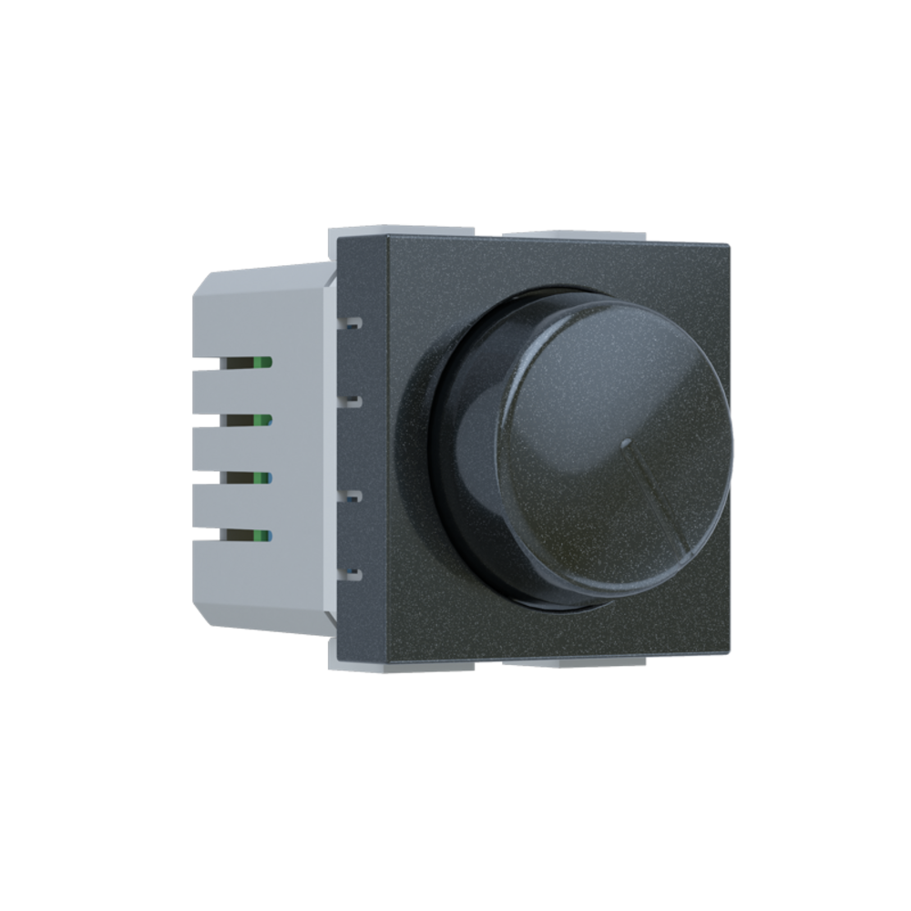 10101412396.png MODYS ΠΕΡΙΣΤΡΟΦΙΚΟ Α/Ρ DIMMER LED (7-110W) 2M 250VAC IP20 ΑΝΘΡΑΚΙ - Image 1