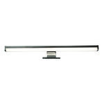 InLight Επιτοίχιο φωτιστικό LED 15W 4000K από πλαστικό σε χρώμιο απόχρωση D:60cm (1043-Α)