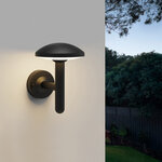 it-Lighting Keowee LED 12W 3CCT Outdoor Wall Lamp Black D:180 x 210 x 240 mm (80205210) - Image 2
