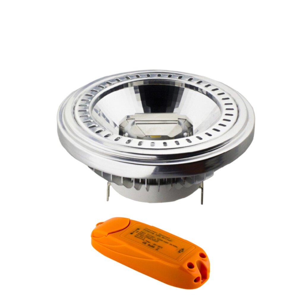 AR111-15CWDIM.jpg LED COB DIM AR111 G53 15W 6500K 230V AC 940LM RA90 30000H 20° - Image 1