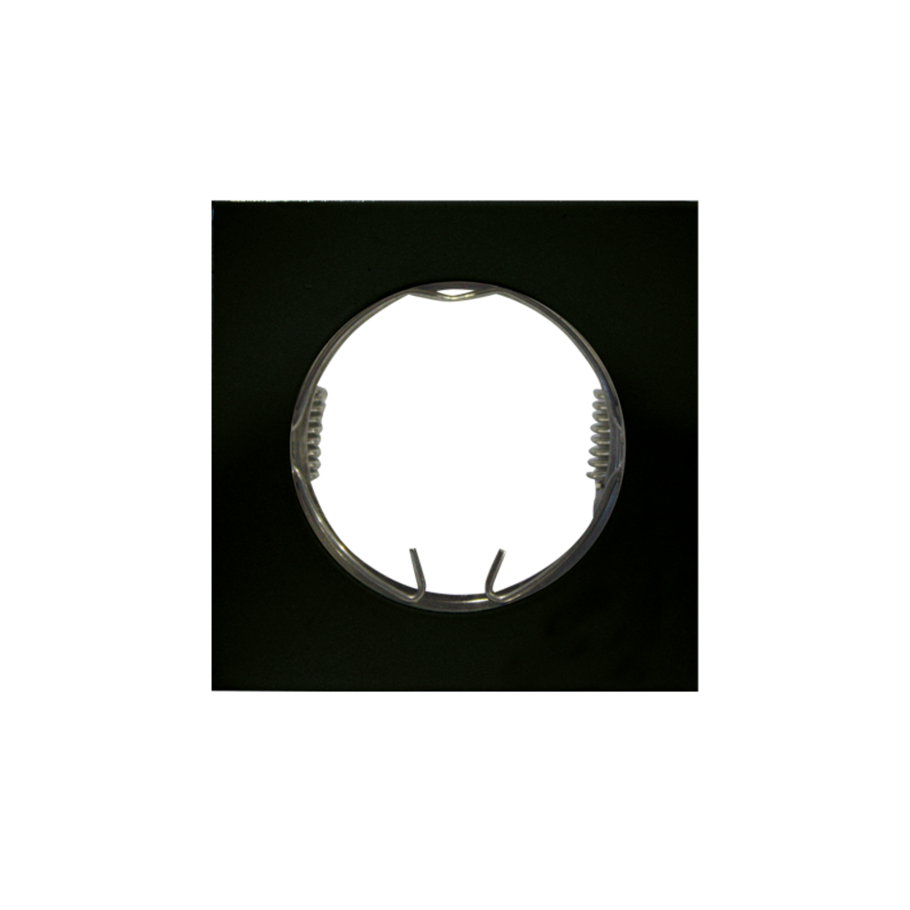 BS3159BMR16.png ΣΠΟΤ ΤΕΤΡΑΓΩΝΟ 3159 MR16 ΜΑΥΡΟ - Image 1
