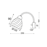 ΑΠΛΙΚΑ ΧΡΩΜΙΟ ΜΕΤΑΛΛΙΚΟ 1ΧΕ14 BYRON - Image 2