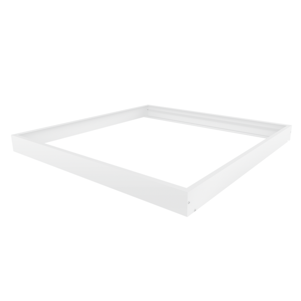 FR606065-1.png CEILING ALUM FRAME 60x60x6.5cm FOR OTIS*N, ROVE, DEBA & TREGO LED PANELS (WITH SCREWS) - Image 1