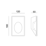 ΓΥΨΙΝΟ TRIMLESS Φ/Σ ROSIE ΕΜΜΕΣΟΥ ΦΩΤΙΣΜΟΥ MR11 12V - Image 2