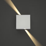 it-Lighting Yellowstone LED 4W Outdoor Up-Down Adjustable Wall Lamp White D:12cmx12cm (80200921) - Image 3