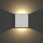 it-Lighting Yellowstone LED 4W Outdoor Up-Down Adjustable Wall Lamp White D:12cmx12cm (80200921) - Image 4
