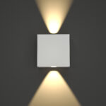 it-Lighting Yellowstone LED 4W Outdoor Up-Down Adjustable Wall Lamp White D:12cmx12cm (80200921) - Image 7