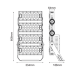 LED HIGH POWER FLOOD LUMINAIRE 480W, 74400LM, 5000K, 60°, 230V AC, IP66, IK10 - Image 2