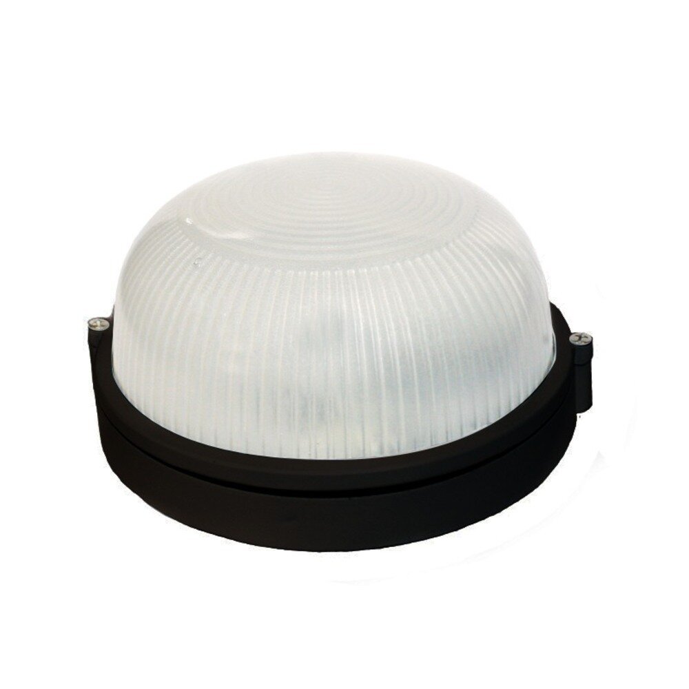 HI5012BMS.jpg ΠΛΑΦΟΝΙΕΡΑ ΜΑΥΡΗ ΙΡ45 Ε27 60W RAL C0026 - Image 1