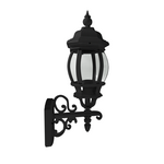 ΦΑΝΑΡΙ ΕΠΙΤΟΙΧΟ ΜΑΥΡΟ ΙΡ44 Ε27 max.60W  RAL C0026